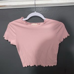 Mauve Crop Top